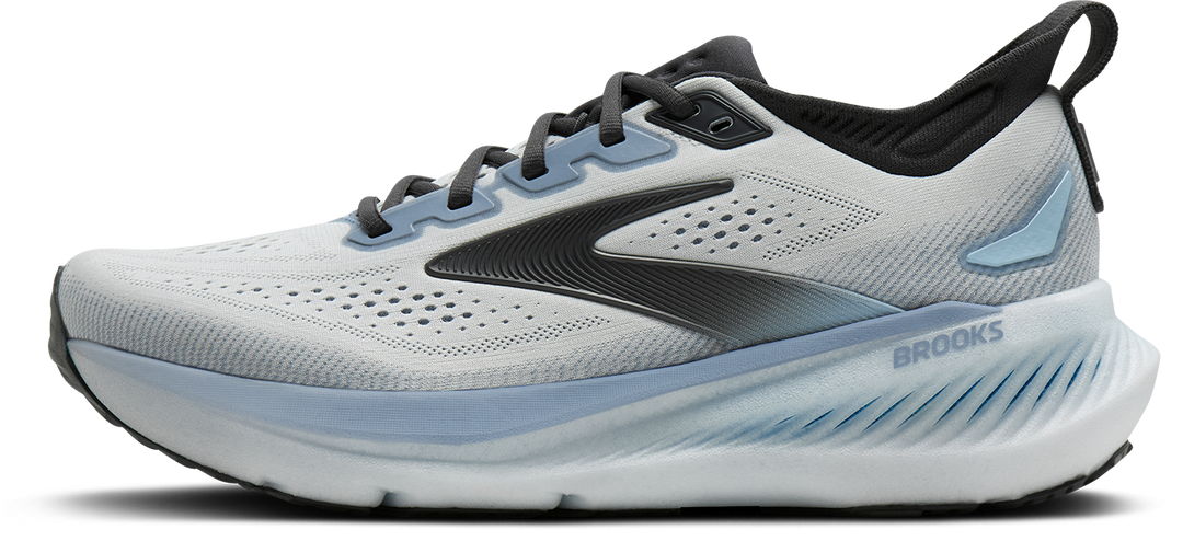 Brooks Mens Glycerin 23 - White/Rain/Baltic Sea - Neutral - AW26