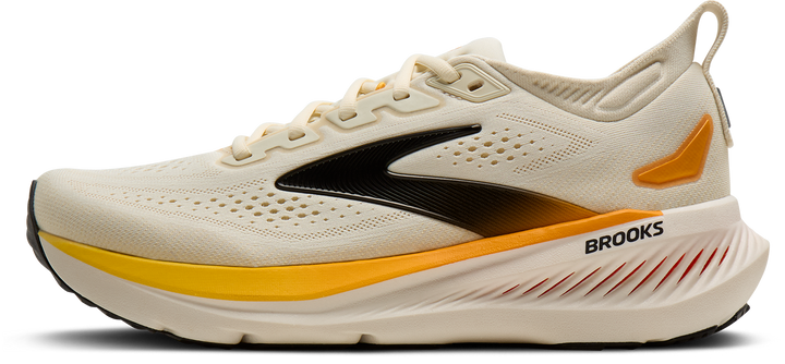 Brooks Mens Glycerin 23 - Arctic Wolf/Angora/Orange - Neutral - AW26