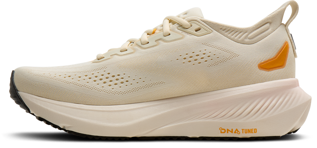 Brooks Mens Glycerin 23 - Arctic Wolf/Angora/Orange - Neutral - AW26