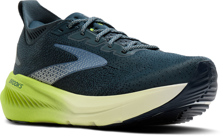 Brooks Mens Glycerin 23 - Sea/White/Nightlife - Neutral - AW26
