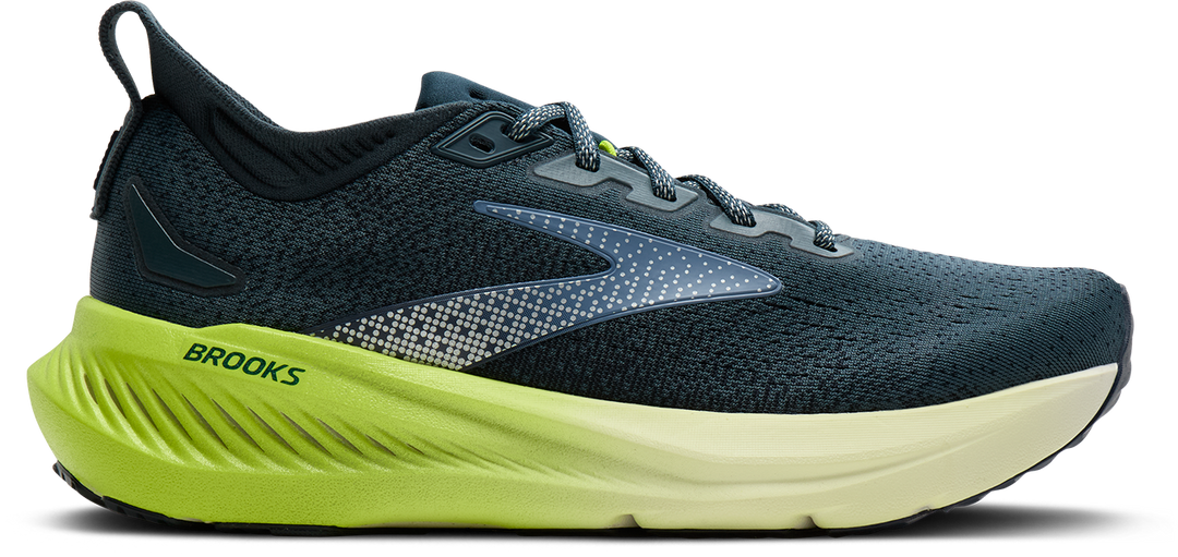 Brooks Mens Glycerin 23 - Sea/White/Nightlife - Neutral - AW26