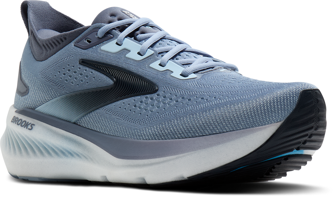 Brooks Mens Glycerin 23 - Rain Washed/Breeze/Baltic Sea - Neutral - AW26