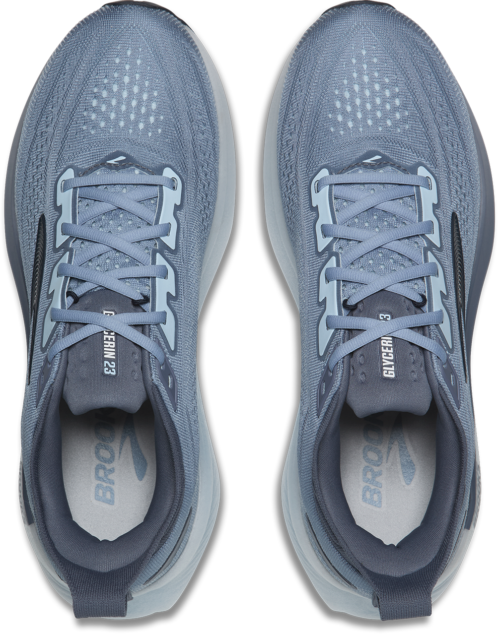 Brooks Mens Glycerin 23 - Rain Washed/Breeze/Baltic Sea - Neutral - AW26