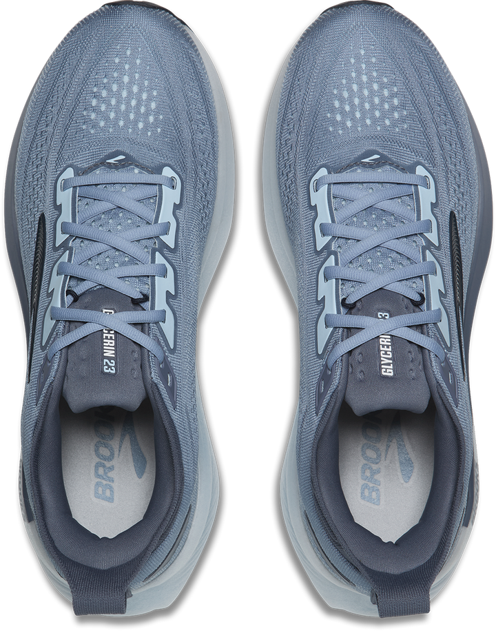 Brooks Mens Glycerin 23 - Rain Washed/Breeze/Baltic Sea - Neutral - AW26