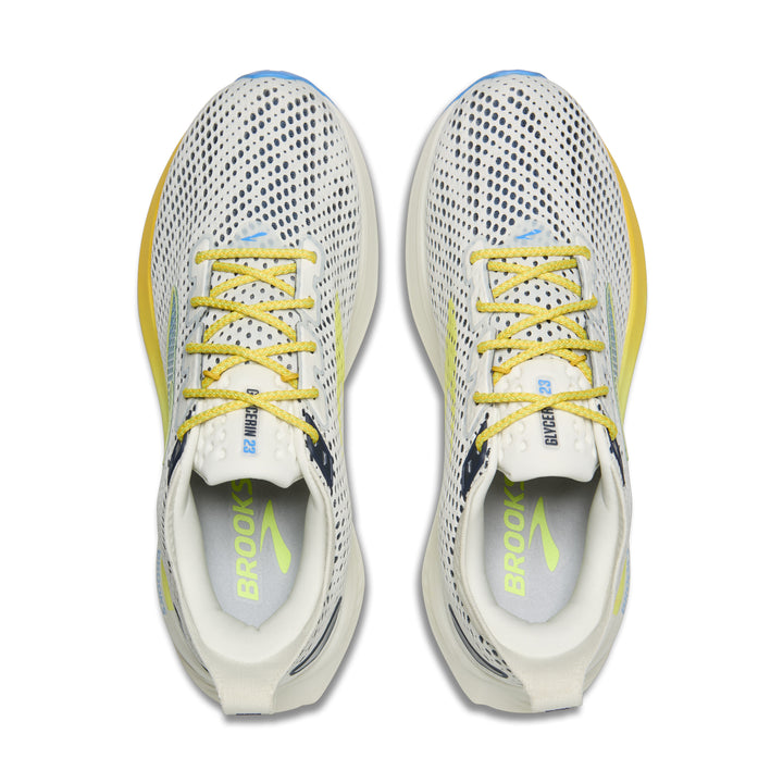 Brooks Mens Glycerin 23 - Bluewash/Lemon/Marina - Neutral - SS26