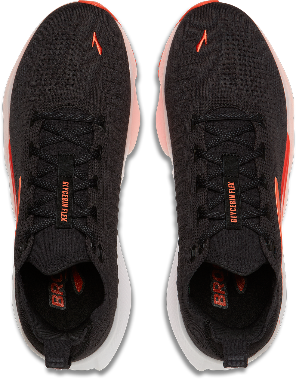 Brooks Mens Glycerin Flex - Black/Orange - AW26