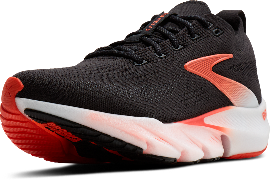 Brooks Mens Glycerin Flex - Black/Orange - AW26