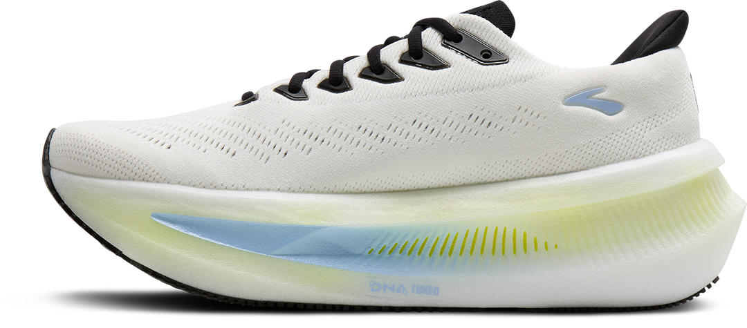 Brooks Mens Glycerin Max 2 - Bright White/Black/Nightlife - Neutral - AW26