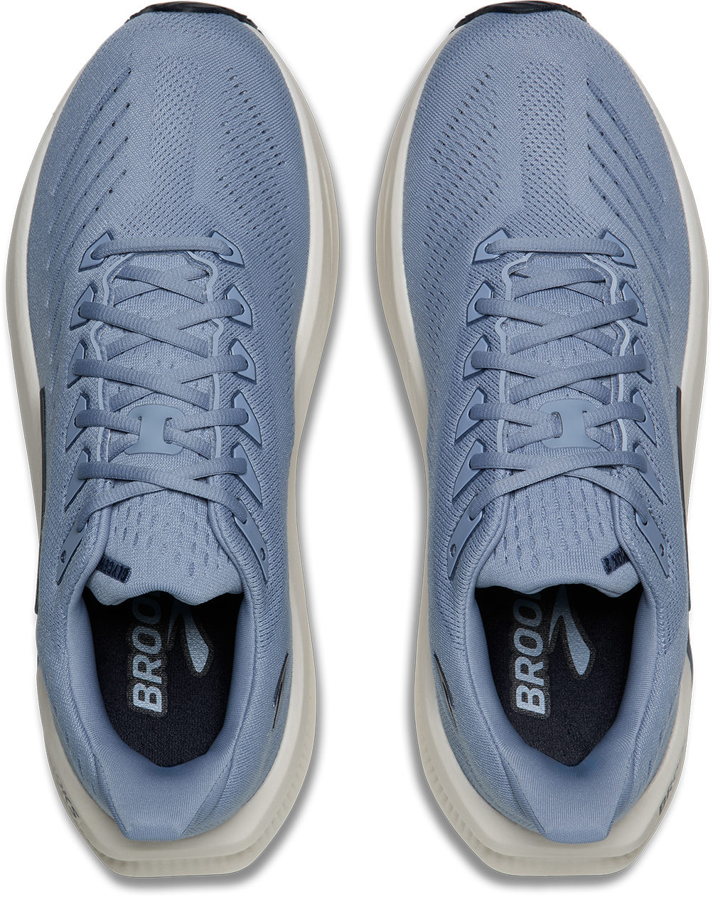 Brooks Mens Glycerin Max 2 - Rain Washed/Navy Blazer/Clear - Neutral - AW26