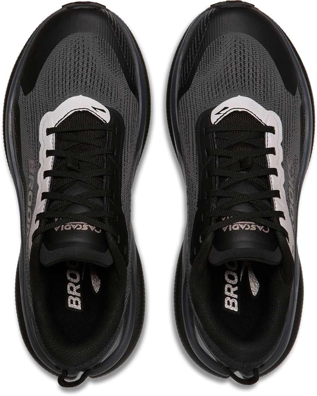 Brooks Mens Cascadia 20 GTX - Black/Ebony/Nocturnal - Trail - AW26
