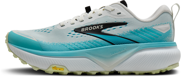 Brooks Mens Cascadia 20 - White/Blue/Black - Trail - AW26