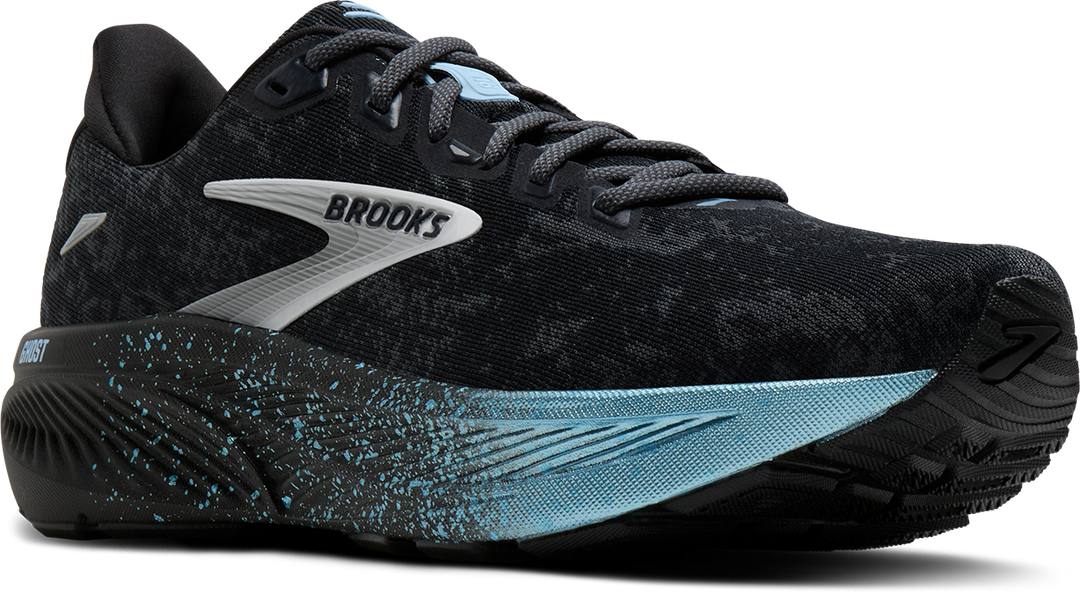 Brooks Mens Ghost 18 - Black/Graphite/Grey - Neutral - SS27