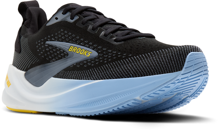 Brooks Mens Ghost Max 4 - Black/Folkstone/Open Air - Neutral - AW26