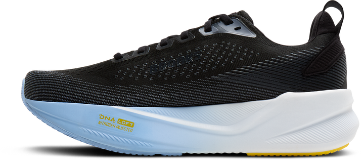 Brooks Mens Ghost Max 4 - Black/Folkstone/Open Air - Neutral - AW26