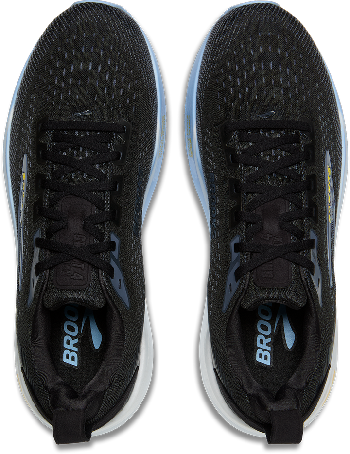 Brooks Mens Ghost Max 4 - Black/Folkstone/Open Air - Neutral - AW26