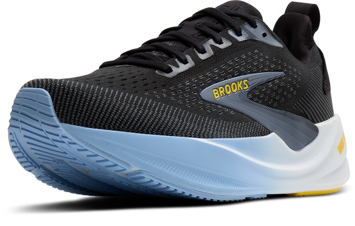 Brooks Mens Ghost Max 4 - Black/Folkstone/Open Air - Neutral - AW26