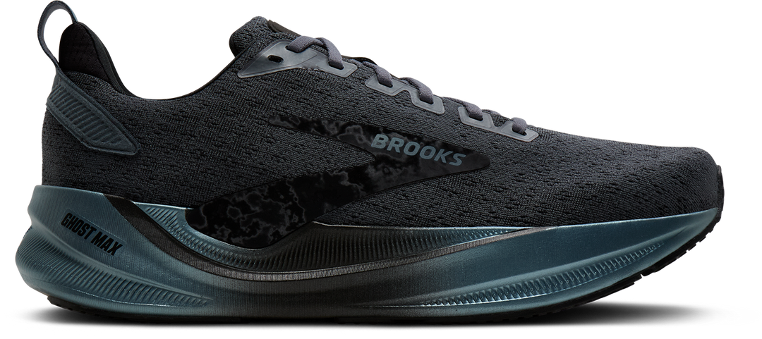 Brooks Mens Ghost Max 4 - Black/Graphite/Grey - Neutral - SS27