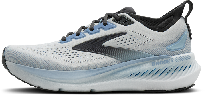 Brooks Mens Glycerin GTS 23 - White/Rain/Baltic Sea - Stability - AW26
