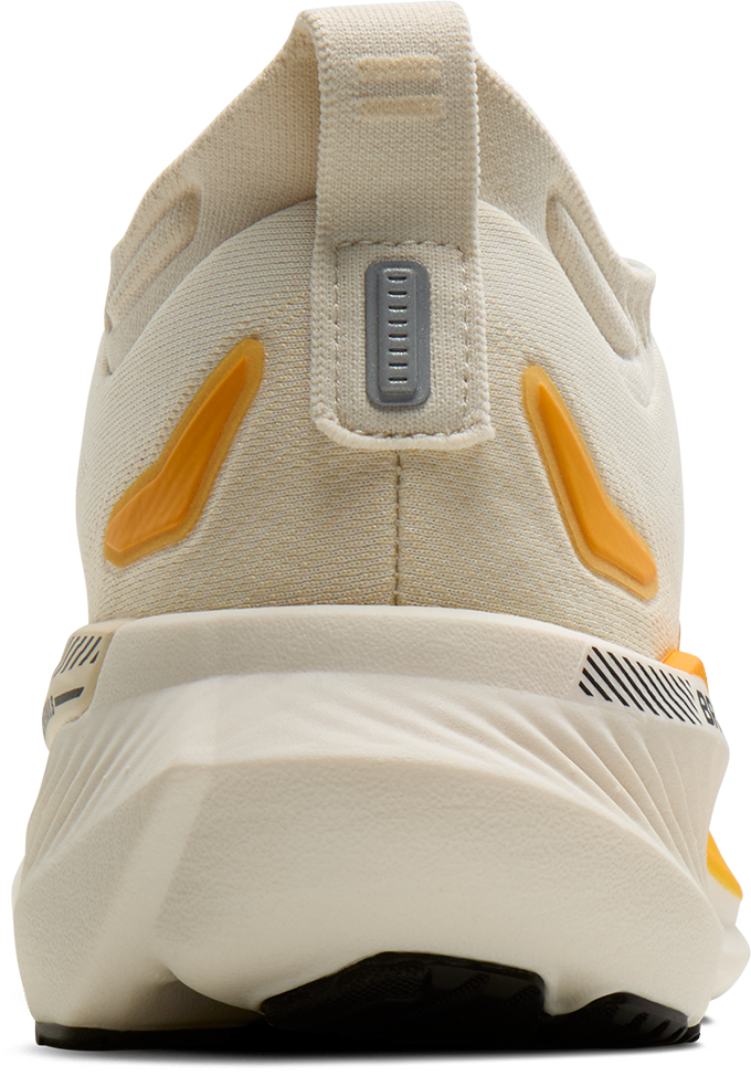 Brooks Mens Glycerin GTS 23 - Arctic Wolf/Angora/Orange - Stability - AW26