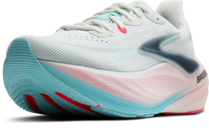 Brooks Mens Glycerin Max 3 - Blanc/Techno Blue/Charcoal - Neutral - SS27