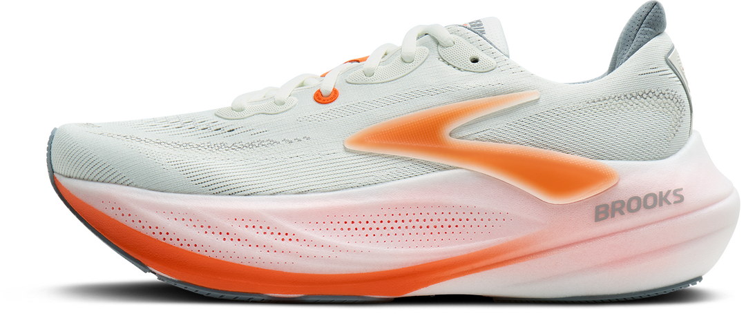 Brooks Mens Glycerin Max 3 - Grey/Night Owl/Red Orange - Neutral - SS27