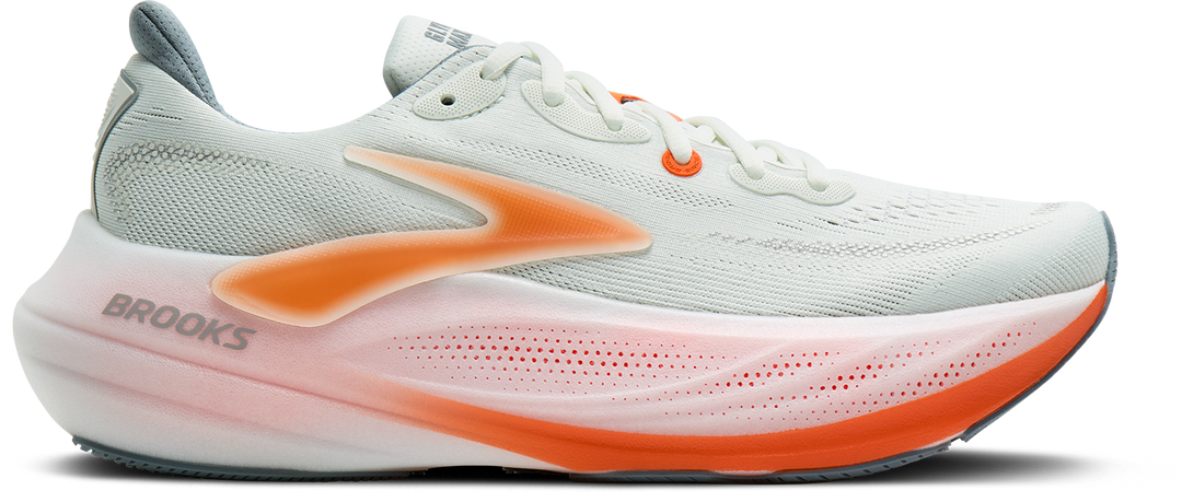 Brooks Mens Glycerin Max 3 - Grey/Night Owl/Red Orange - Neutral - SS27