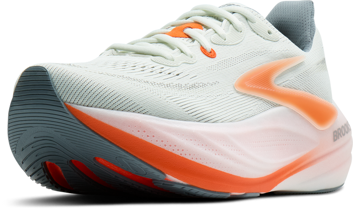 Brooks Mens Glycerin Max 3 - Grey/Night Owl/Red Orange - Neutral - SS27