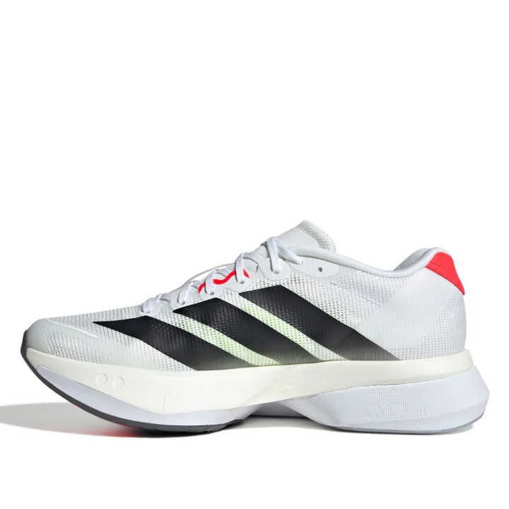 Adidas Womens Adizero Boston 13 - Footwear White/Core Black/Lucid Red - Neutral - AW25