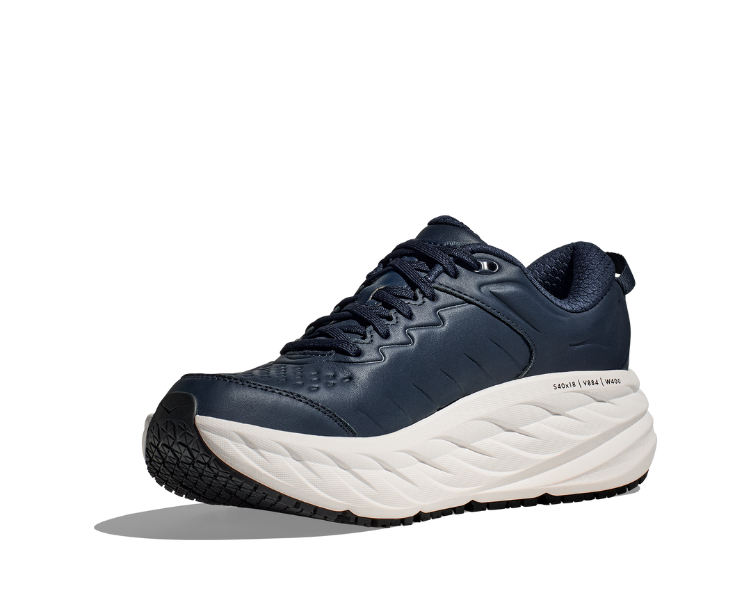 Hoka Mens Bondi SR - Outerspace/White - Neutral