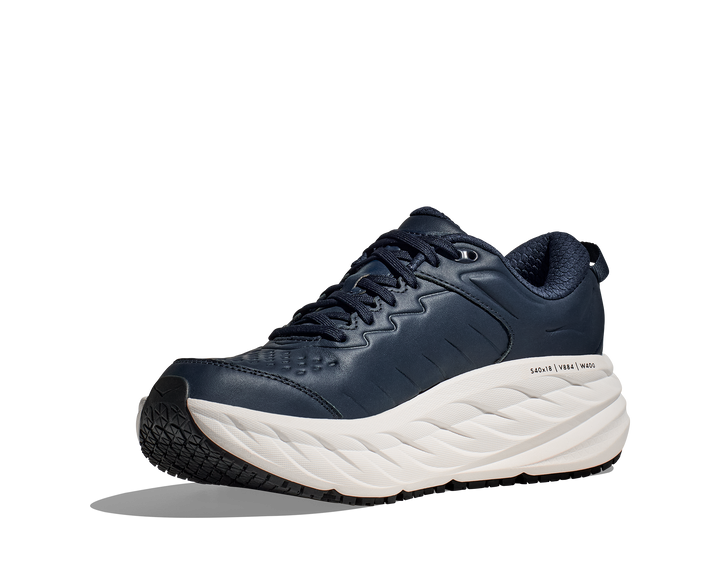 Hoka Mens Bondi SR - Outerspace/White - Neutral