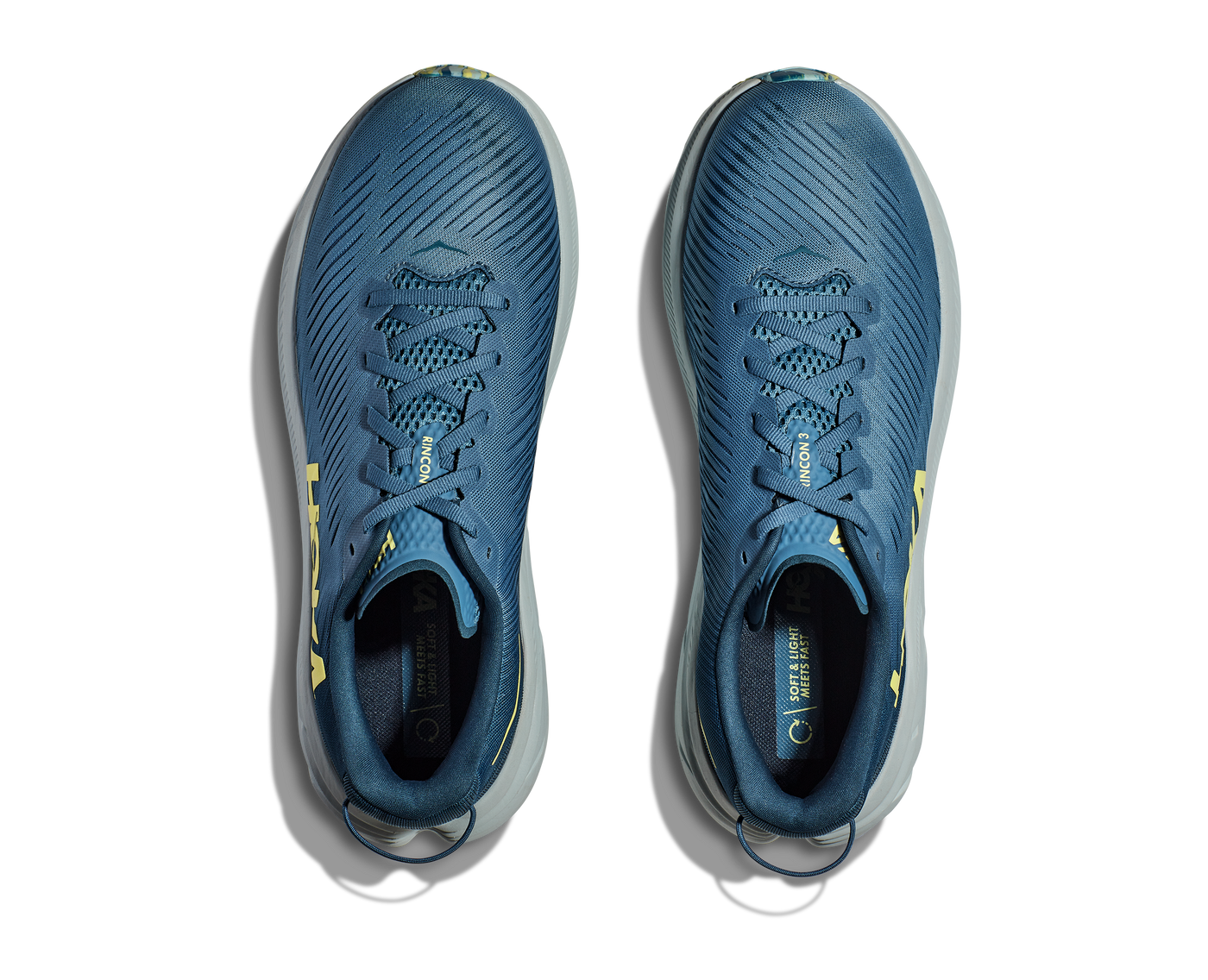 Hoka Mens Rincon 3 - Bluesteel/Deep Dive - Neutral