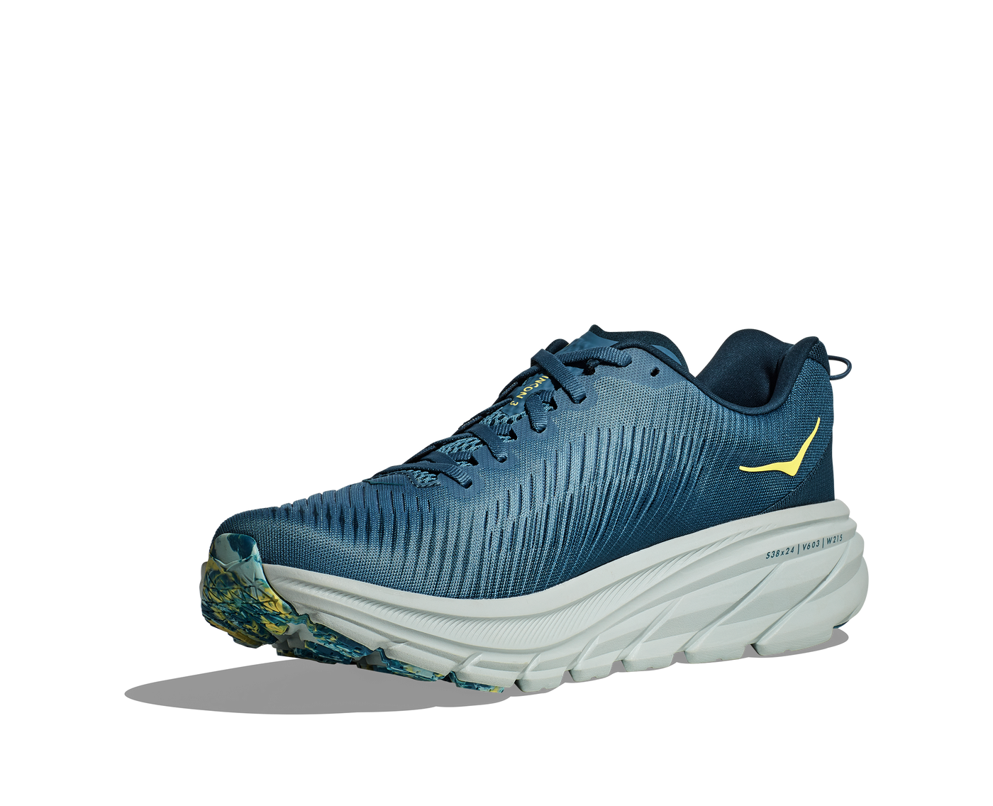Hoka Mens Rincon 3 - Bluesteel/Deep Dive - Neutral