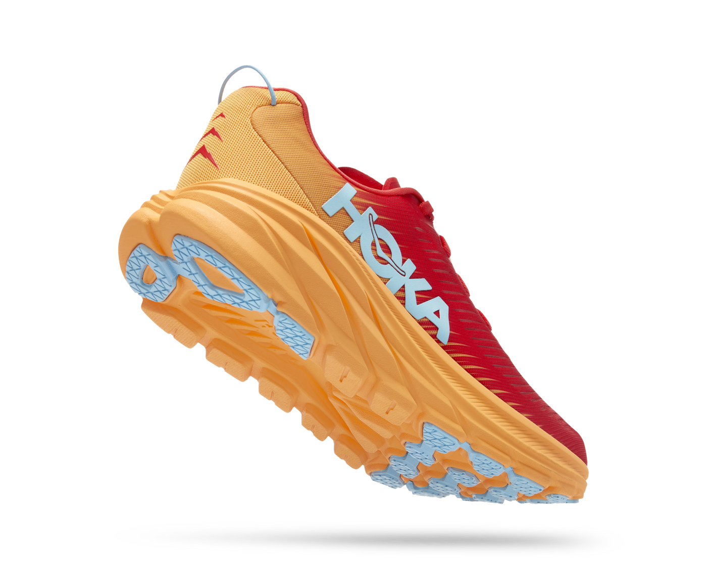 Hoka Mens Rincon 3 Fiesta Amber Yellow Neutral Run North West
