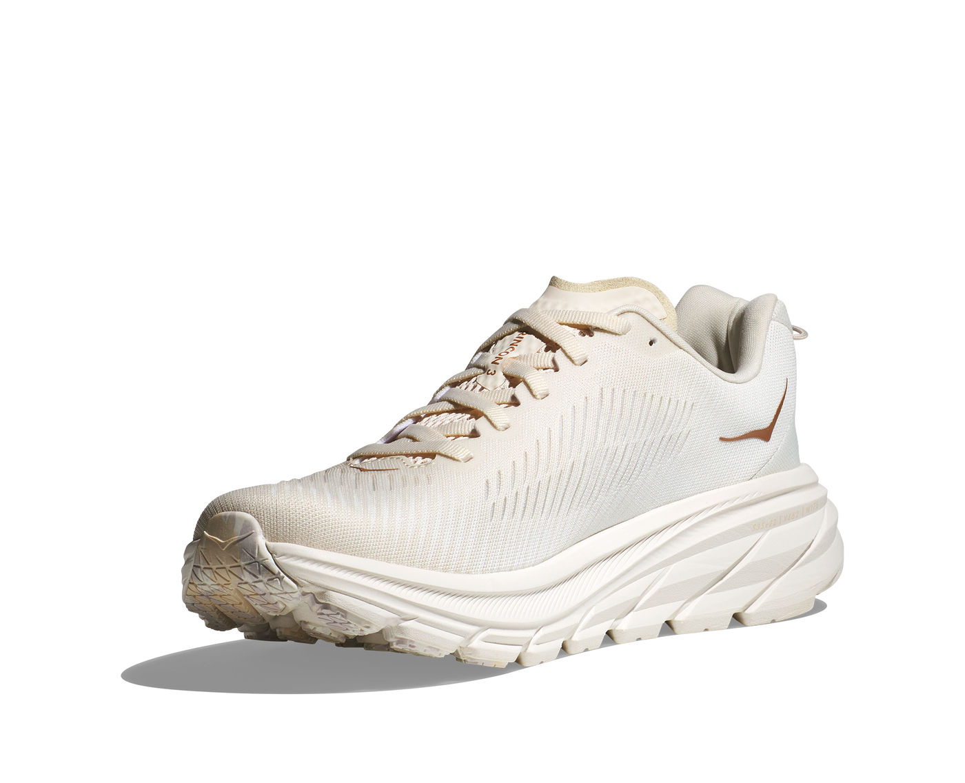 Hoka Womens Rincon 3 - Eggnog/Rose Gold - Neutral