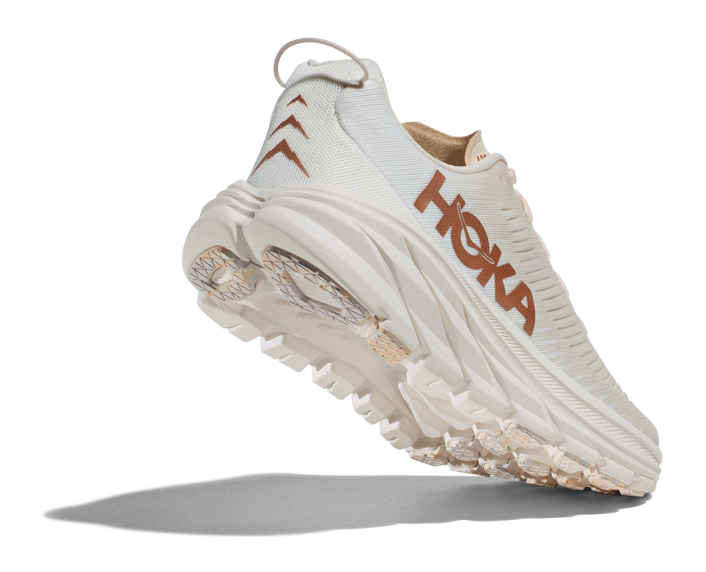 Hoka Womens Rincon 3 - Eggnog/Rose Gold - Neutral