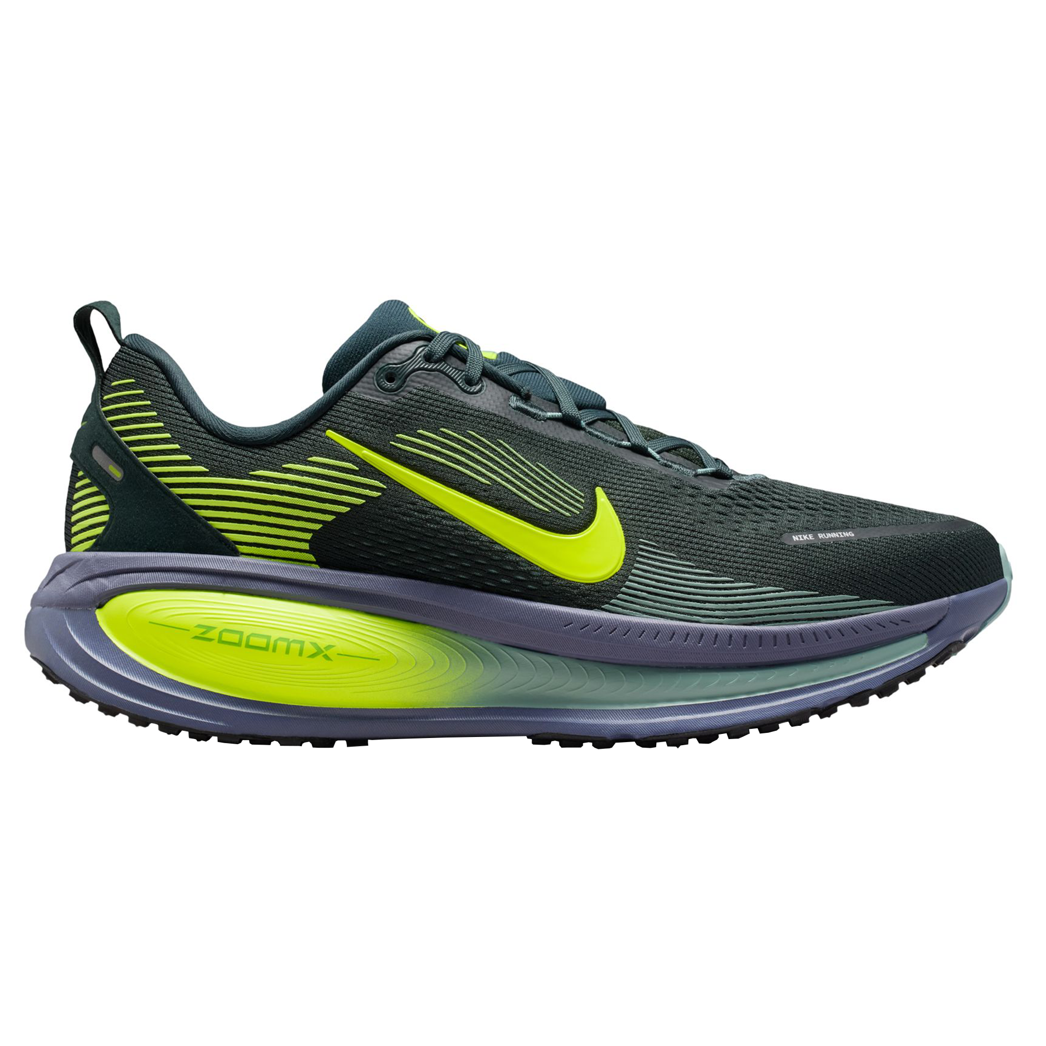Nike Mens Vomero 18 - Seaweed/Volt/Cannon/Sanded Purple - Neutral - HO25