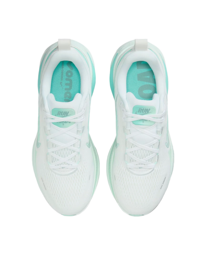 Nike Womens Vomero 18 - White/Bleached Turquoise/Mint Foam - Neutral - AW25