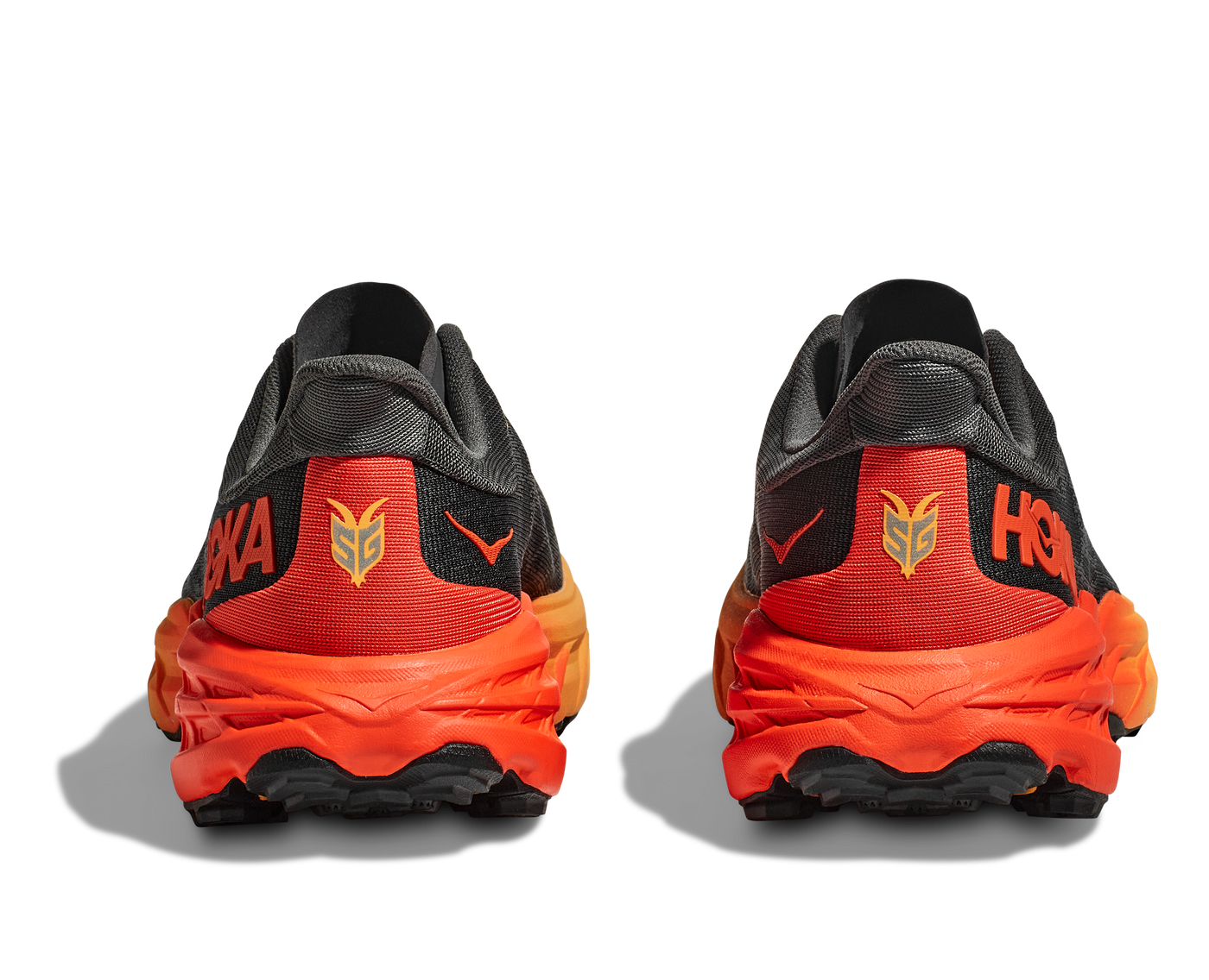 Hoka Mens Speedgoat 5 - Castlerock/Flame - Trail