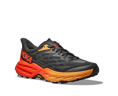 Hoka Mens Speedgoat 5 - Castlerock/Flame - Trail