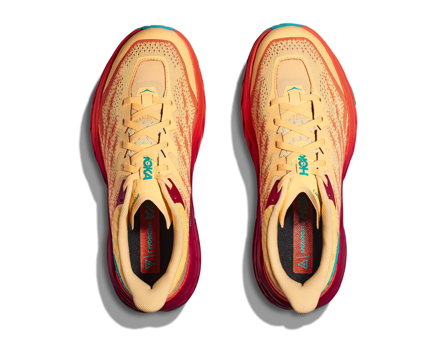 Hoka Womens Speedgoat 5 - Impala/Flame - Trail