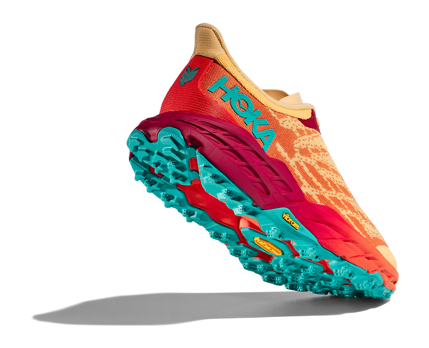 Hoka Womens Speedgoat 5 - Impala/Flame - Trail