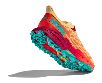 Hoka Womens Speedgoat 5 - Impala/Flame - Trail