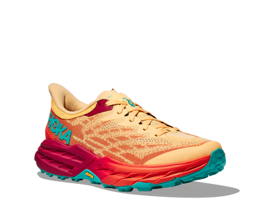 Hoka Womens Speedgoat 5 - Impala/Flame - Trail