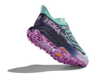 Hoka Womens Speedgoat 5 Wide - D Width - Sunlit Ocean/Night Sky - Trail