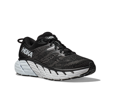 Hoka Mens Gaviota 4 - Black/White - Stability