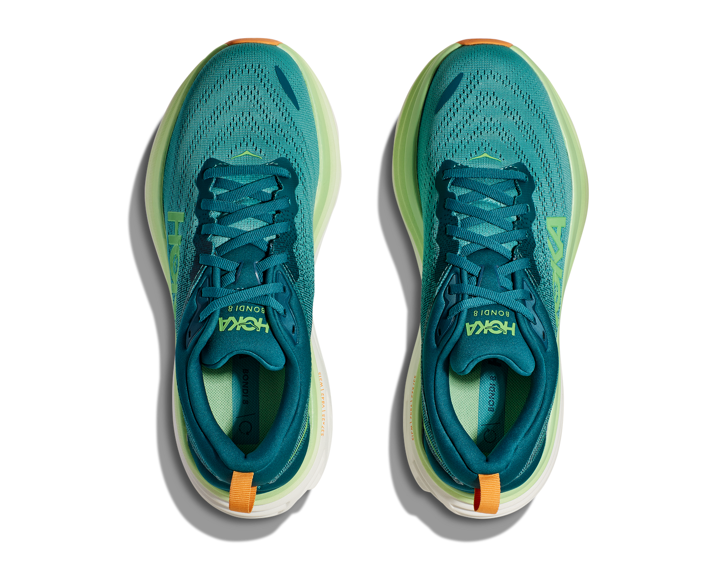 Hoka Mens Bondi 8 - Deep Lagoon/Ocean Mist - Neutral