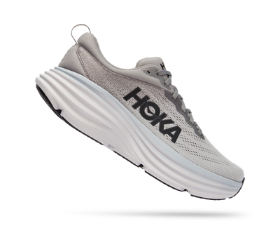 Hoka Mens Bondi 8 - Sharkskin/Harbor Mist - Neutral