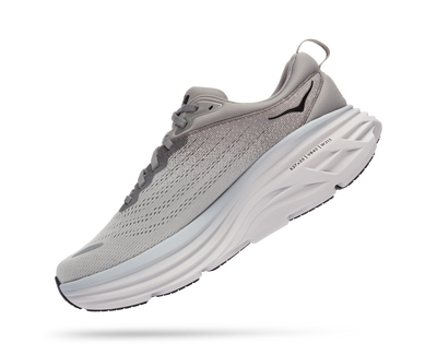 Hoka Mens Bondi 8 - Sharkskin/Harbor Mist - Neutral