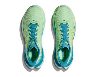 Hoka Mens Mach 5 - Lime Glow/Ocean Mist - Neutral