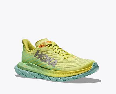 Hoka Womens Mach 5 - Citrus Glow/Lime Glow - Neutral